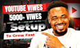 you will get organic 2000 non drop youtube views