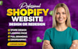 develop shopify website, redesign shopify store, create shopify dropshipping