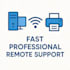 fix computer hardware network and printer issues remotely