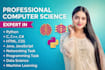 do computer science assigned, java, cpp, python programming tasks and projects