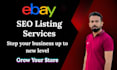 do ebay listing ,ebay product listing for you