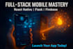 develop mobile apps with react native and flask