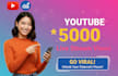 do organic youtube live stream video promotion, add views