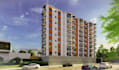 revit 3d residential complex,balcony exterior design,facade render,real estate