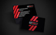 design a luxury minimalist business card and stationery