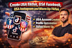 create usa tiktok, usa facebook, usainstagram optimization, warm up tiktok