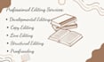line structural copy edit your book