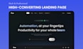 build you a professional high converting landing page