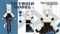 create 3d character models for vtuber, vroid or vrchat