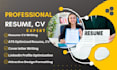 create a professional resume, CV, cover letter, and optimize your linkedin