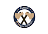 design powerful iconic axe throwing logo