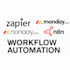 automate tasks using zapier n8n and mondaycom workflows