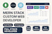 develop custom mern stack web apps as your full stack developer