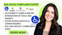 wix or shopify website accessibility, website ada compliance, wcag accessibility