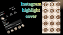 create instagram reels cover and highlight cover