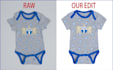 do flat lay image editing, ghost mannequin service