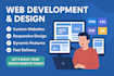 develop responsive websites using HTML, CSS, PHP, and javascript