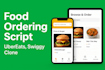 develop a custom food ordering script like ubereats, swiggy, or doordash clone