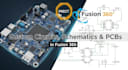design custom circuits, schematic diagrams, and  pcb layouts in fusion 360