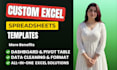 create custom excel spreadsheet
