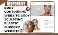 design body contouring website plastic surgery body sculpting wordpress website