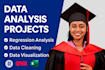 do statistical data analysis, r programming, rstudio, spss, and excel projects
