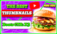 thumbnails for cooking channel get more ctr and visits x8