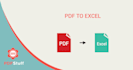 convert pdf to excel, and typing job