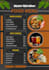 design menu for bars with elegant style