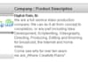 publish a permanent ad for your US company inclusive description
