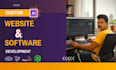 develop ai website and software ai chat bot ai web application