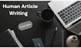 write the human article