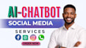 do facebook business ai, ads, whatsapp cloud API bot, twilio manychat ai chatbot