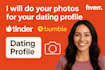 do your photos for your dating profile