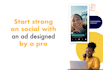 create paid social ad designs