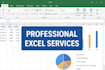create dynamic excel dashboards, automated spreadsheets, and data analysis