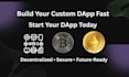 deliver dapps with wallet and blockchain access