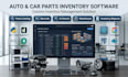 develop salvage auto car parts inventory management software