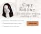 professionally proofread and copy edit your work