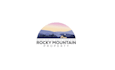 design powerful amazing mountains logo