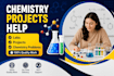 do chemistry projects, labs, and chemistry problems