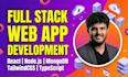 build a secure fullstack web app with auth, API, database