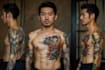 create a tattoo design in japanese style