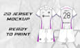 design 2d jersey mockup