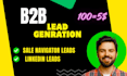 do verified b2b lead generation, targeted linkedin leads