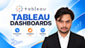 create interactive tableau dashboard and data visualization
