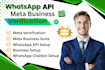 do your meta business verification with whatsapp API setup business suite