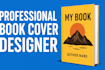 create a professional and creative book cover design