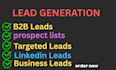 do b2b leads and lead generation