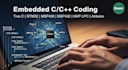 create embedded c cpp coding for tiva c stm32 msp430 432 nxp lpc arduino boards